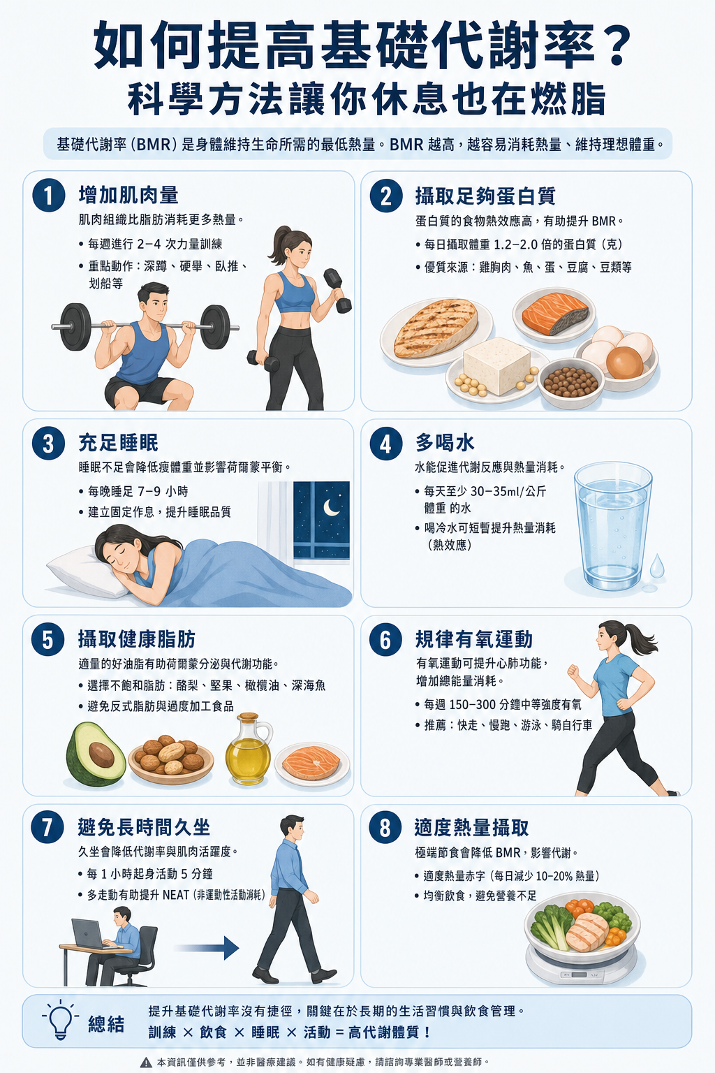 Image of 如何提高基礎代謝率？科學方法讓你休息也在燃脂