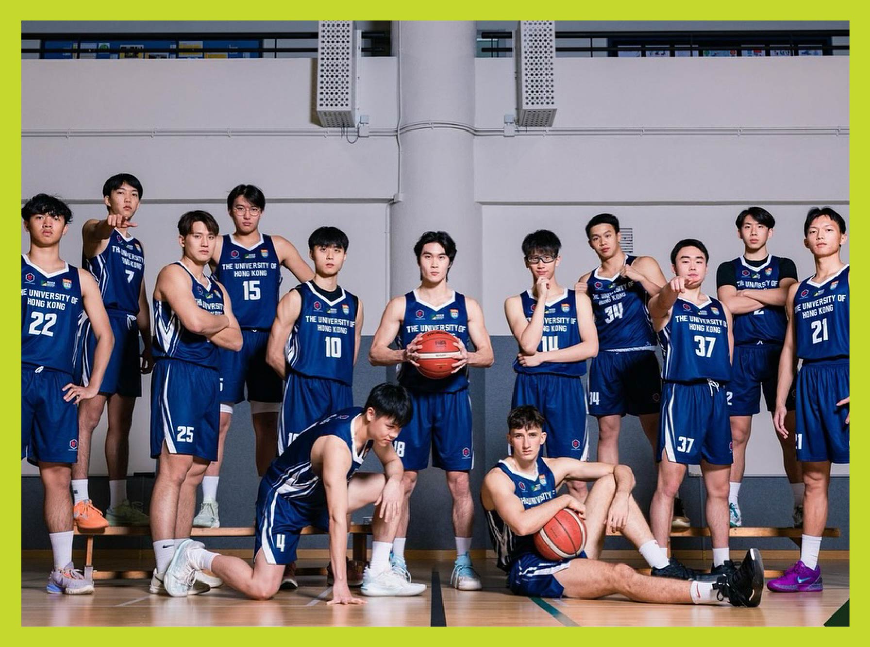 Image of 🏀港大籃球隊✨第一支參加世界大學生籃球系列賽的中國香港大學隊