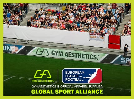 Image of GYM AESTHETICS x 歐洲美式足球聯盟ELF ——強強聯手 共建運動聯盟🏈 🌍