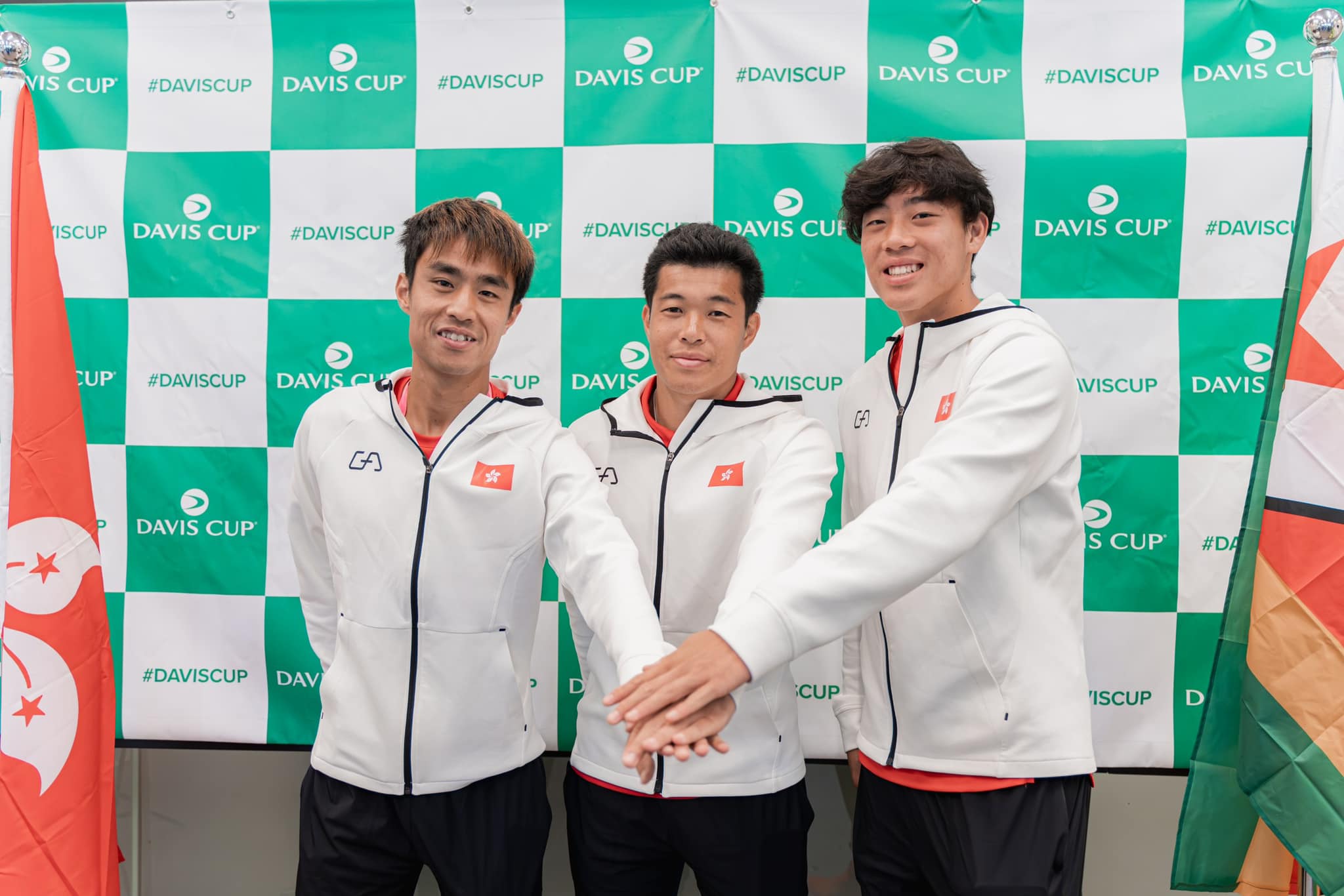 Image of 王康傑及黃澤林為港隊先拔頭籌，以2:0 領先對手津巴布韋！