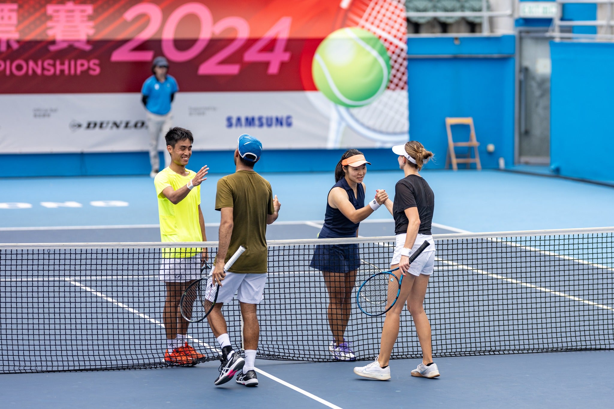 Image of 王康傑 再次衛冕中銀香港網球錦標賽冠軍