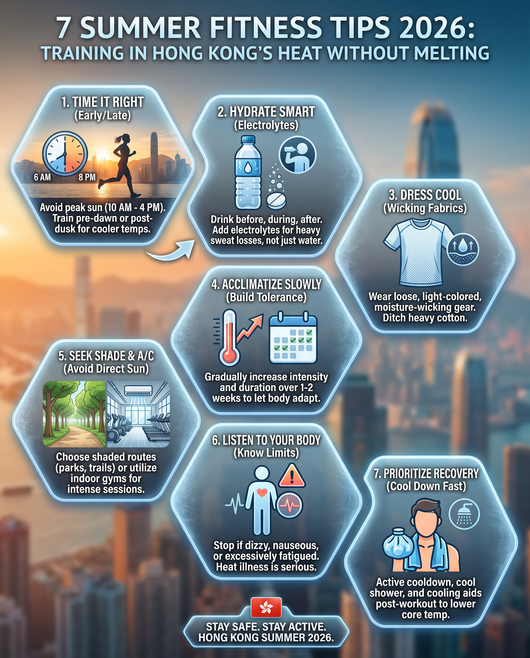 Image of 7 Summer Fitness Tips 2026: How to Train in Hong Kong's Heat Without Melting