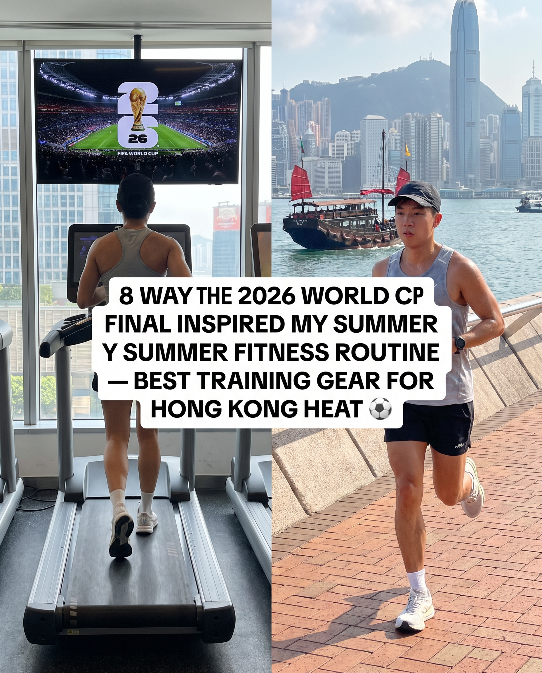 Image of 8 Ways the 2026 World Cup Final Inspired My Summer Fitness Routine — Best Training Gear for Hong Kong Heat