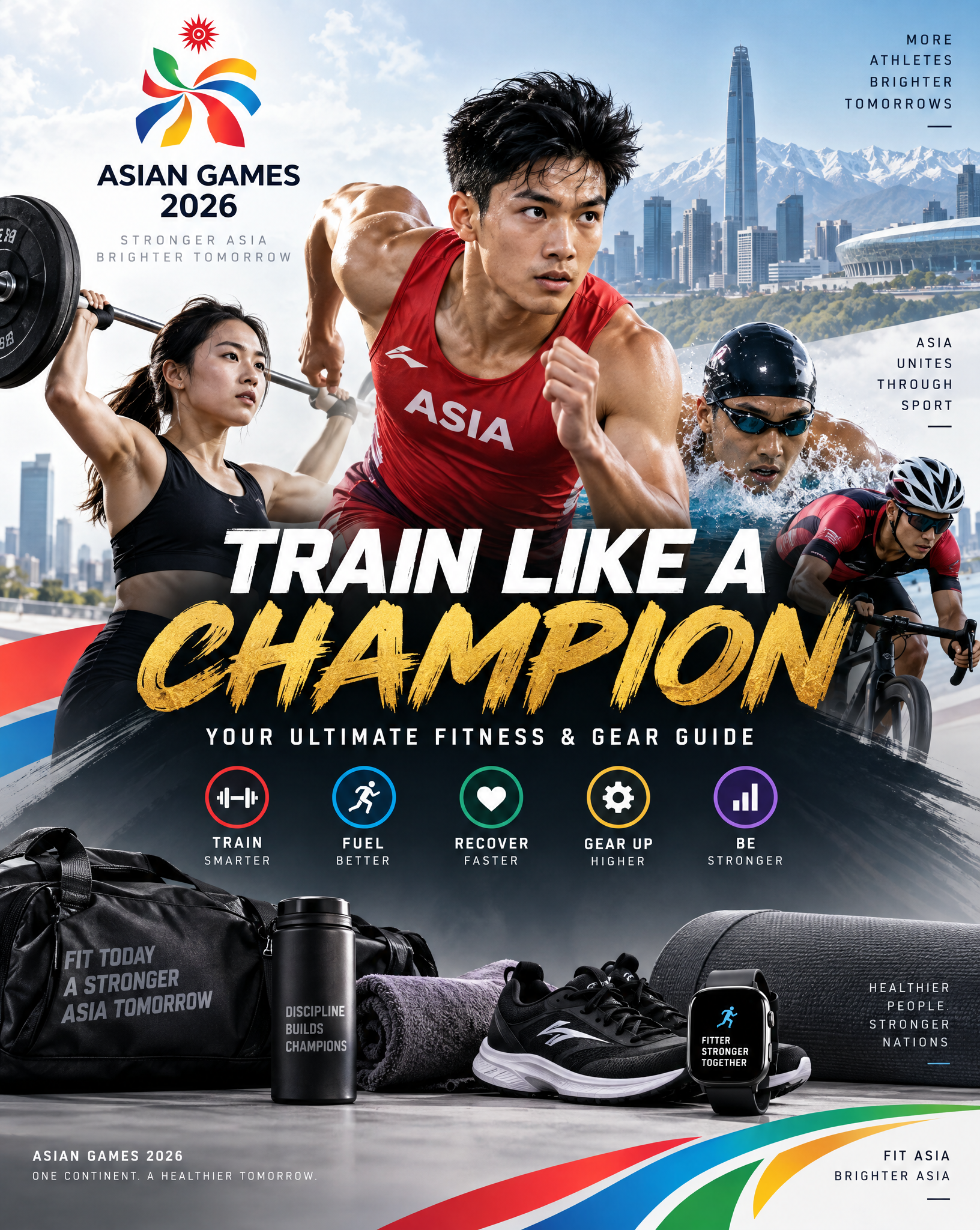 Image of Asian Games 2026: Train Like a Champion – Your Ultimate Fitness & Gear Guide