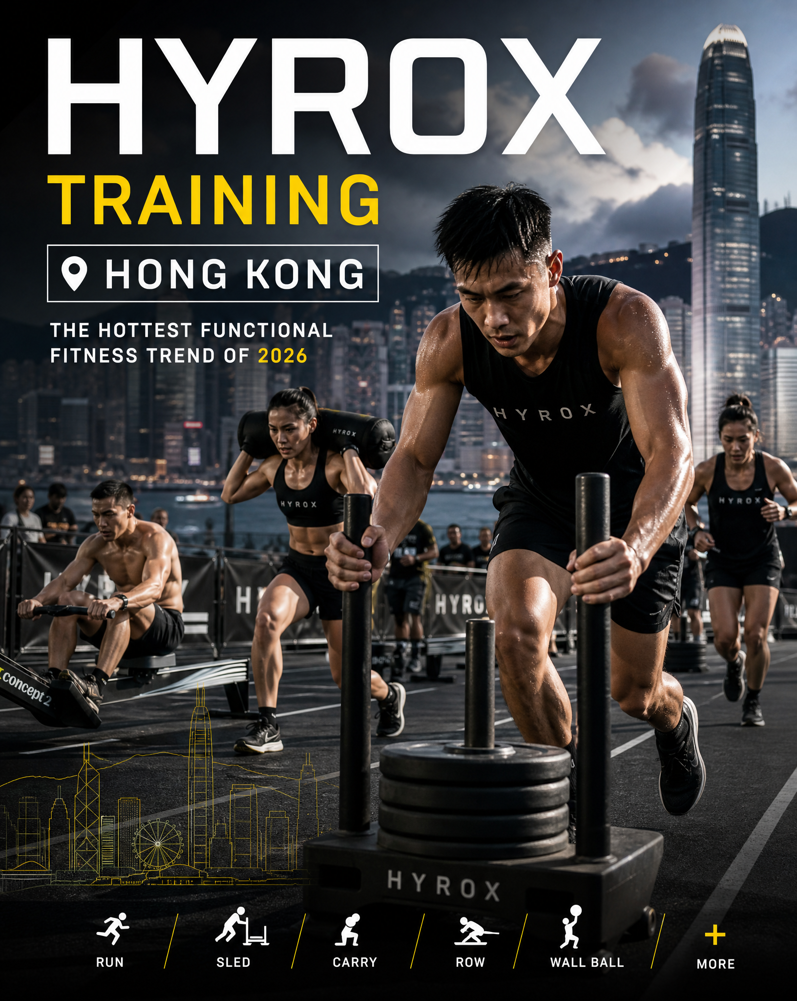 Image of HYROX Training in Hong Kong: The Hottest Functional Fitness Trend of 2026