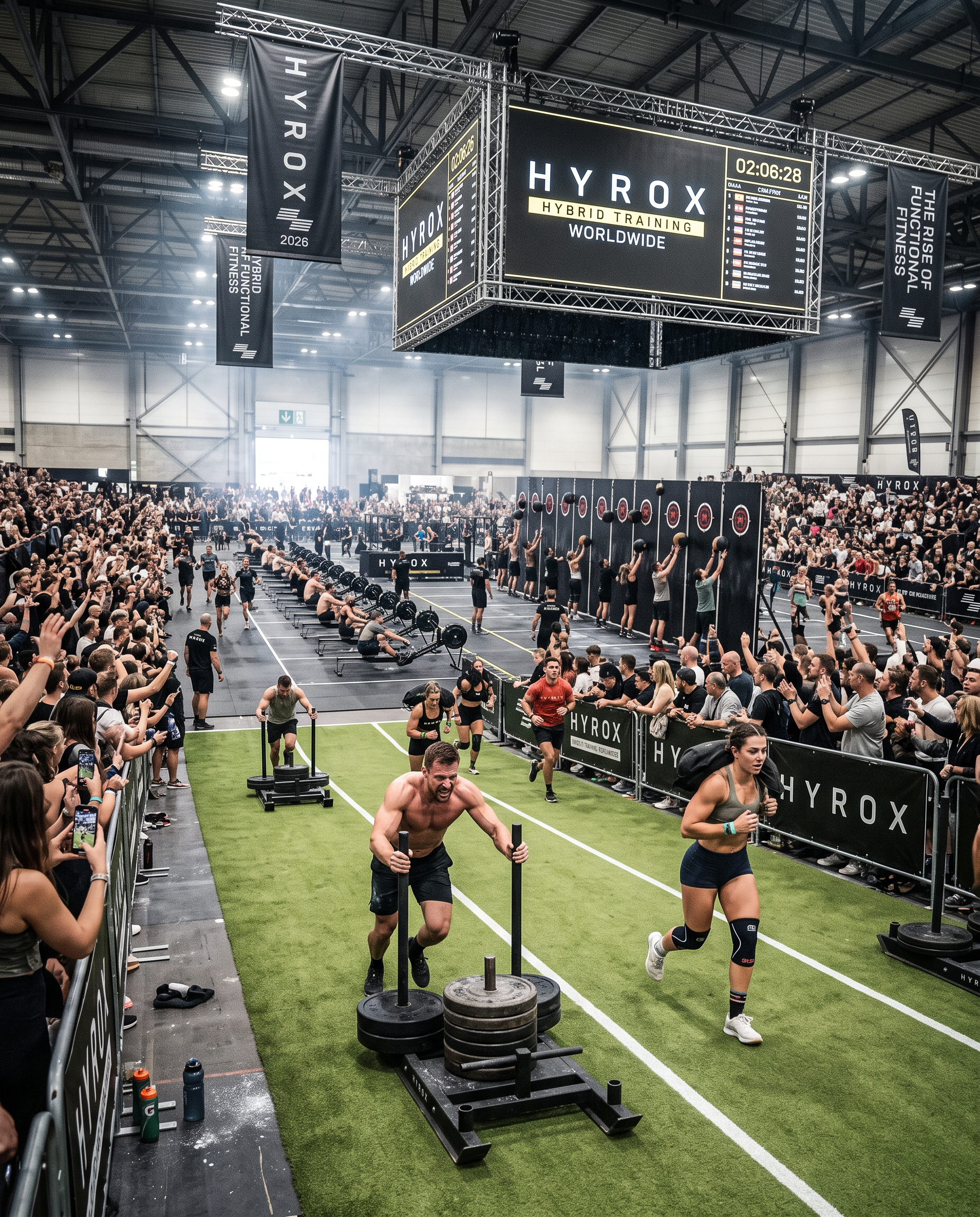 Image of Hyrox and Hybrid Training 2026: Why Functional Fitness Racing Is Taking Over Gyms Worldwide