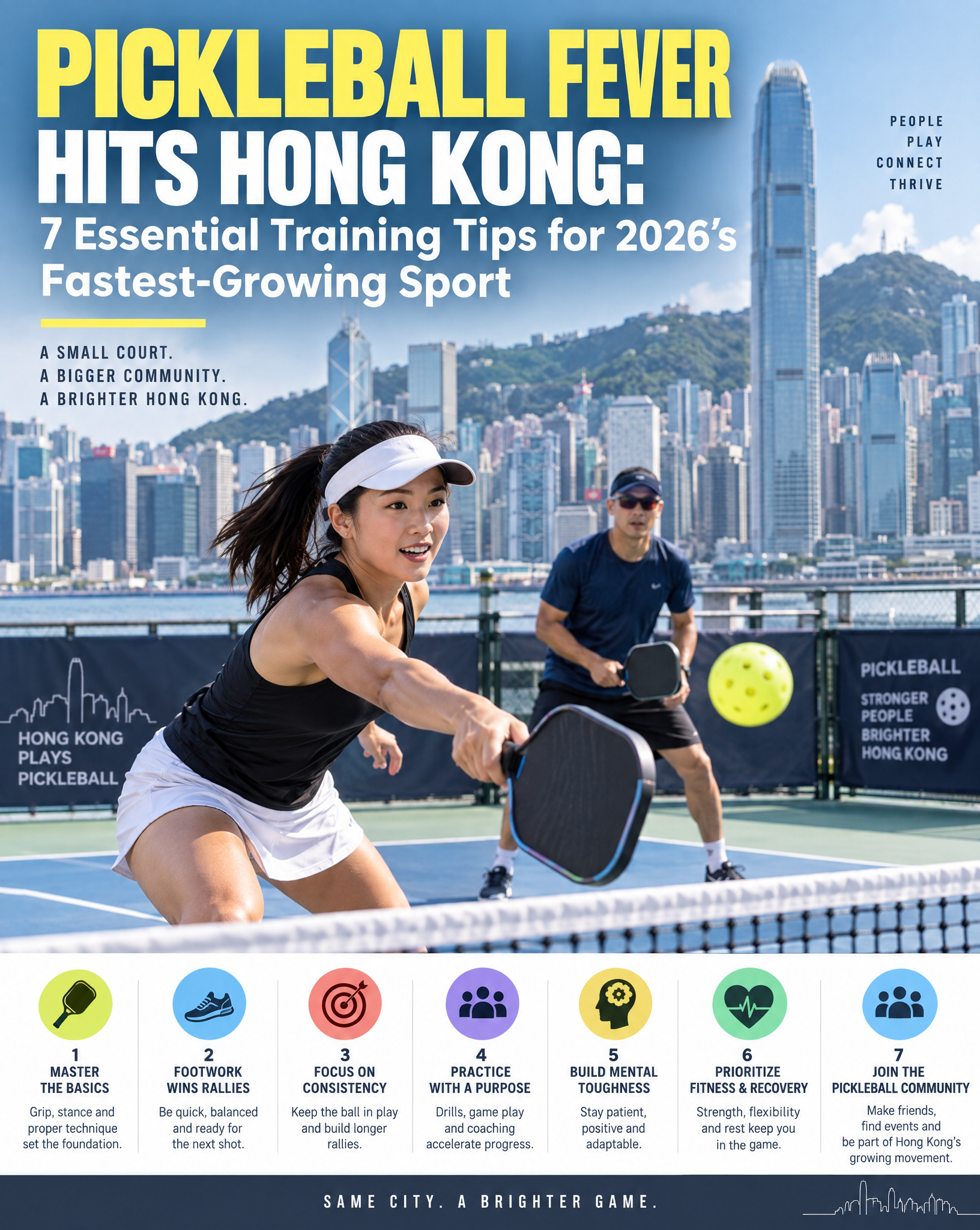 Image of Pickleball Fever Hits Hong Kong: 7 Essential Training Tips for 2026's Fastest-Growing Sport