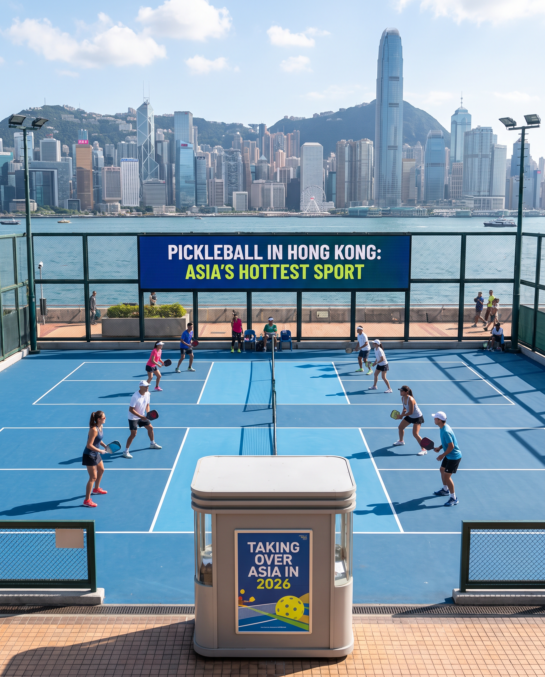 Image of Pickleball in Hong Kong: Why the Hottest New Sport Is Taking Over Asia in 2026