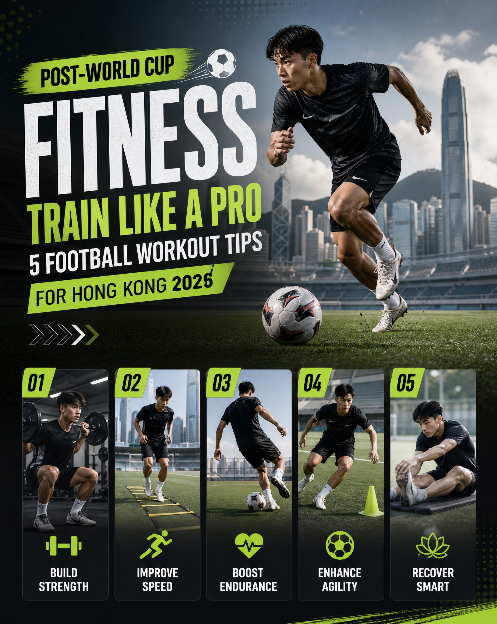 Image of Post-World Cup Fitness: Train Like a Pro with These 5 Football Workout Tips for Hong Kong 2026