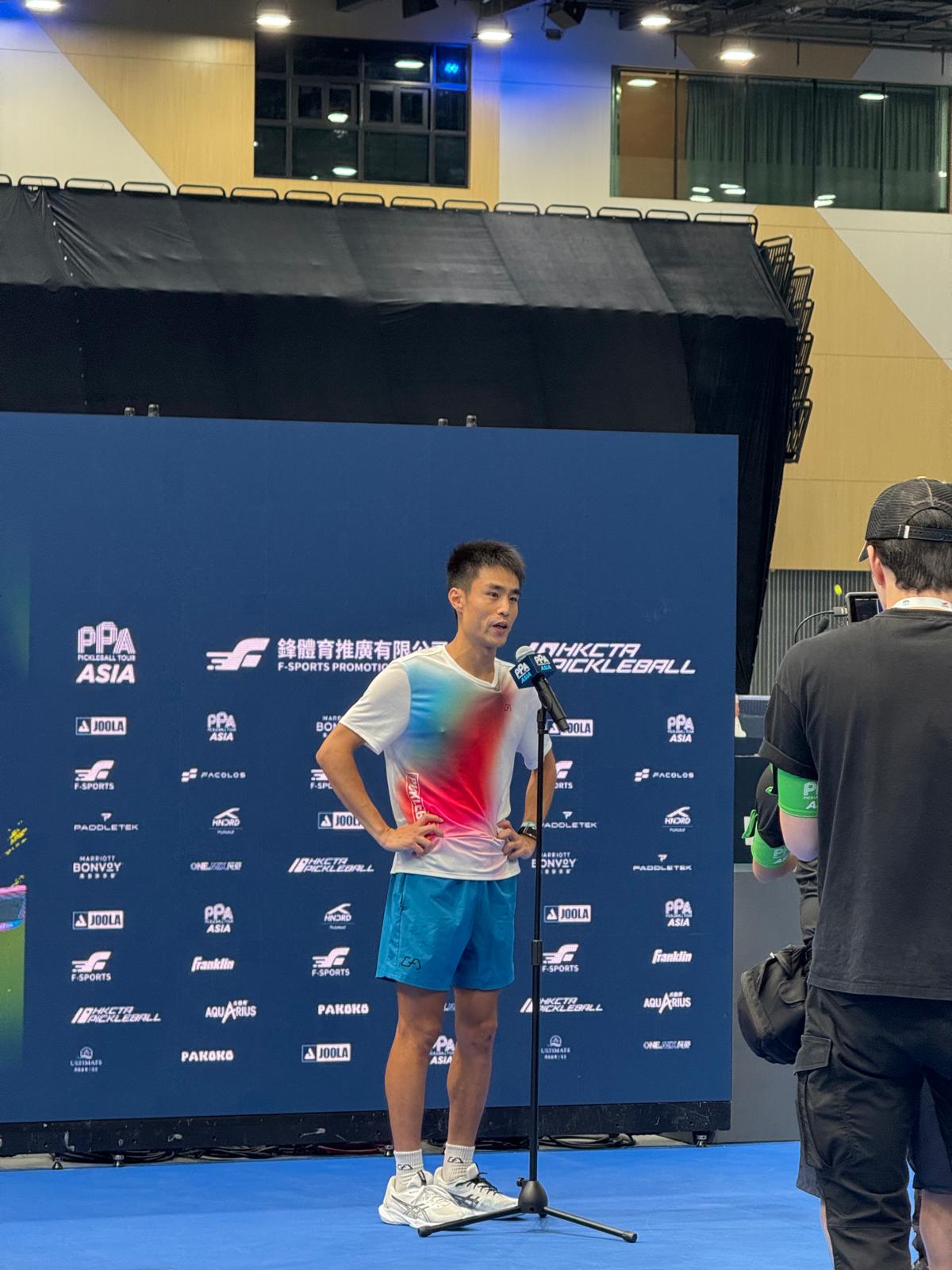 Image of Hong Kong's Jack Wong claims pickleball men's singles title, silver in doubles