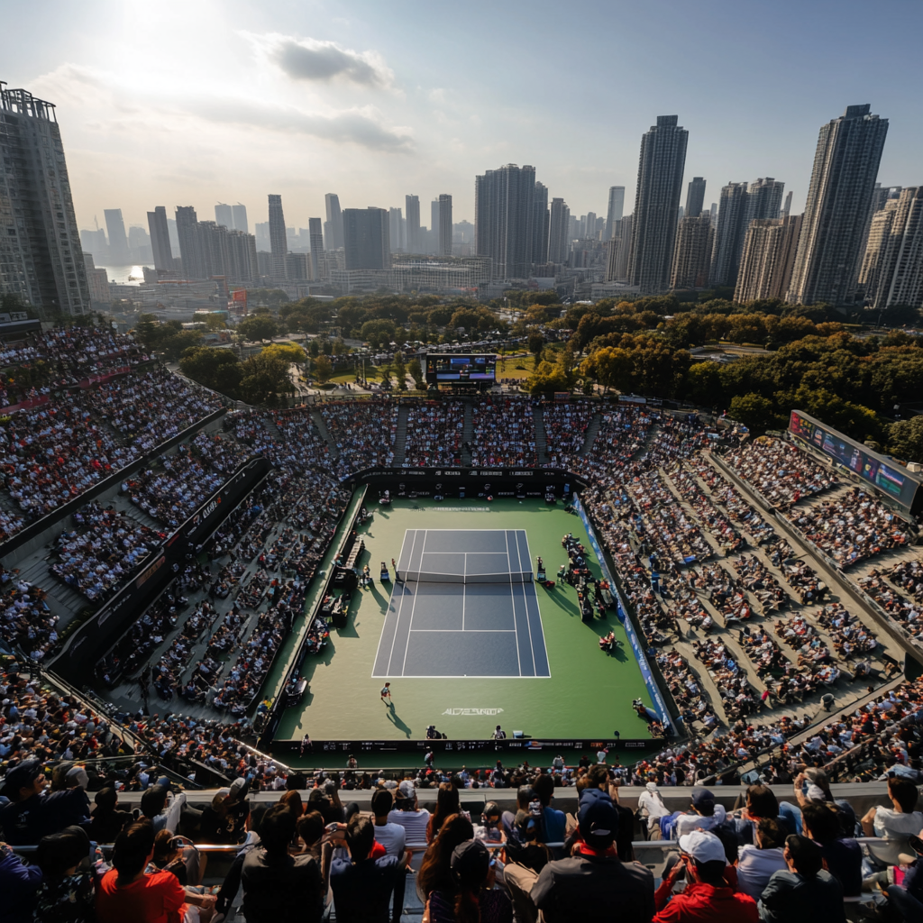 Image of The Shanghai Masters: A Premier Tennis Event