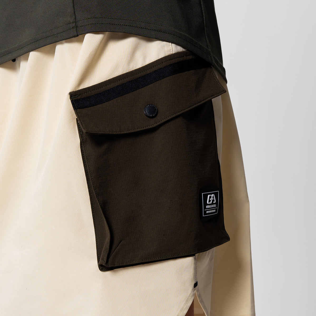 Image of 2in1 Color Block Activewear Cargo Skirt for Women