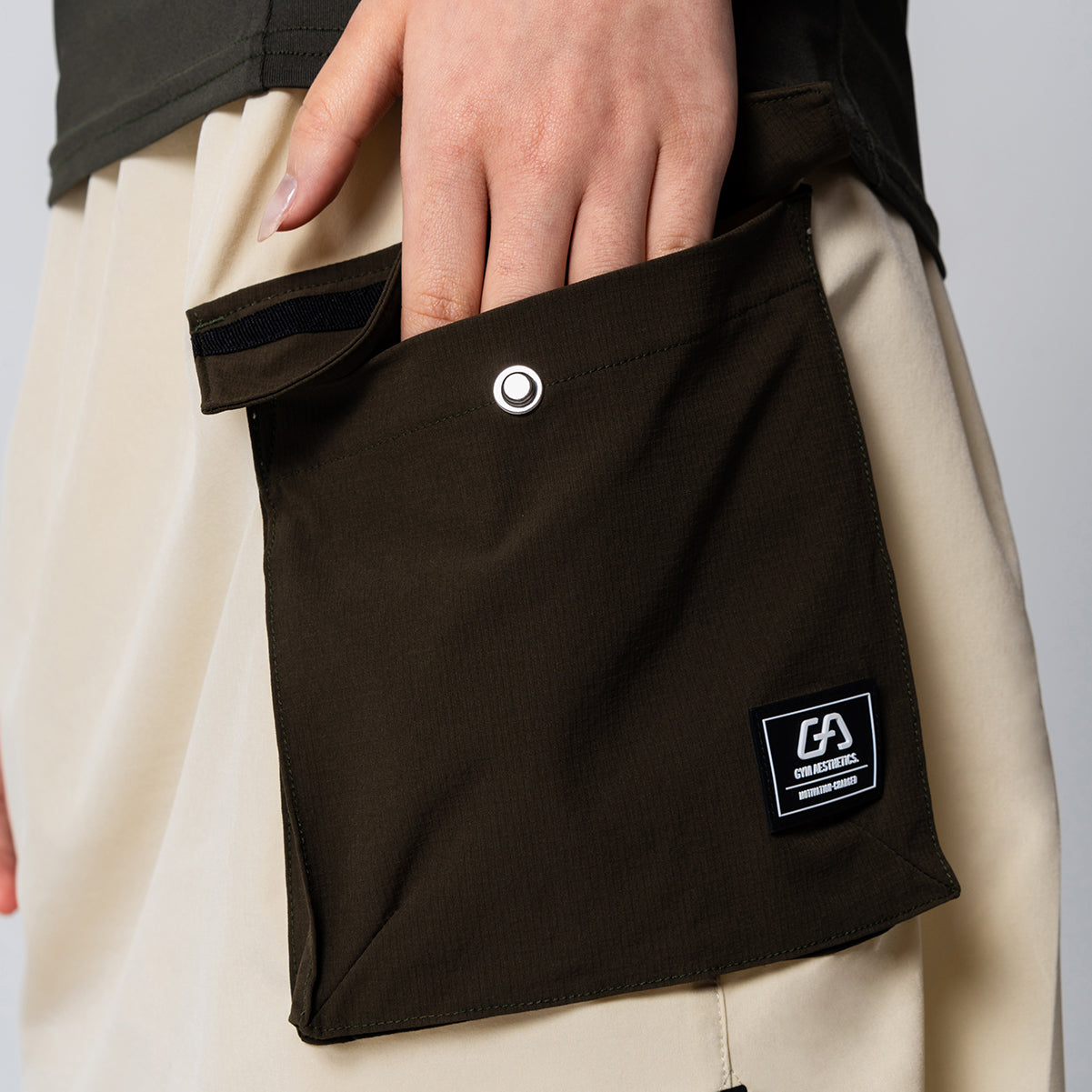 Image of 2in1 Color Block Activewear Cargo Skirt for Women