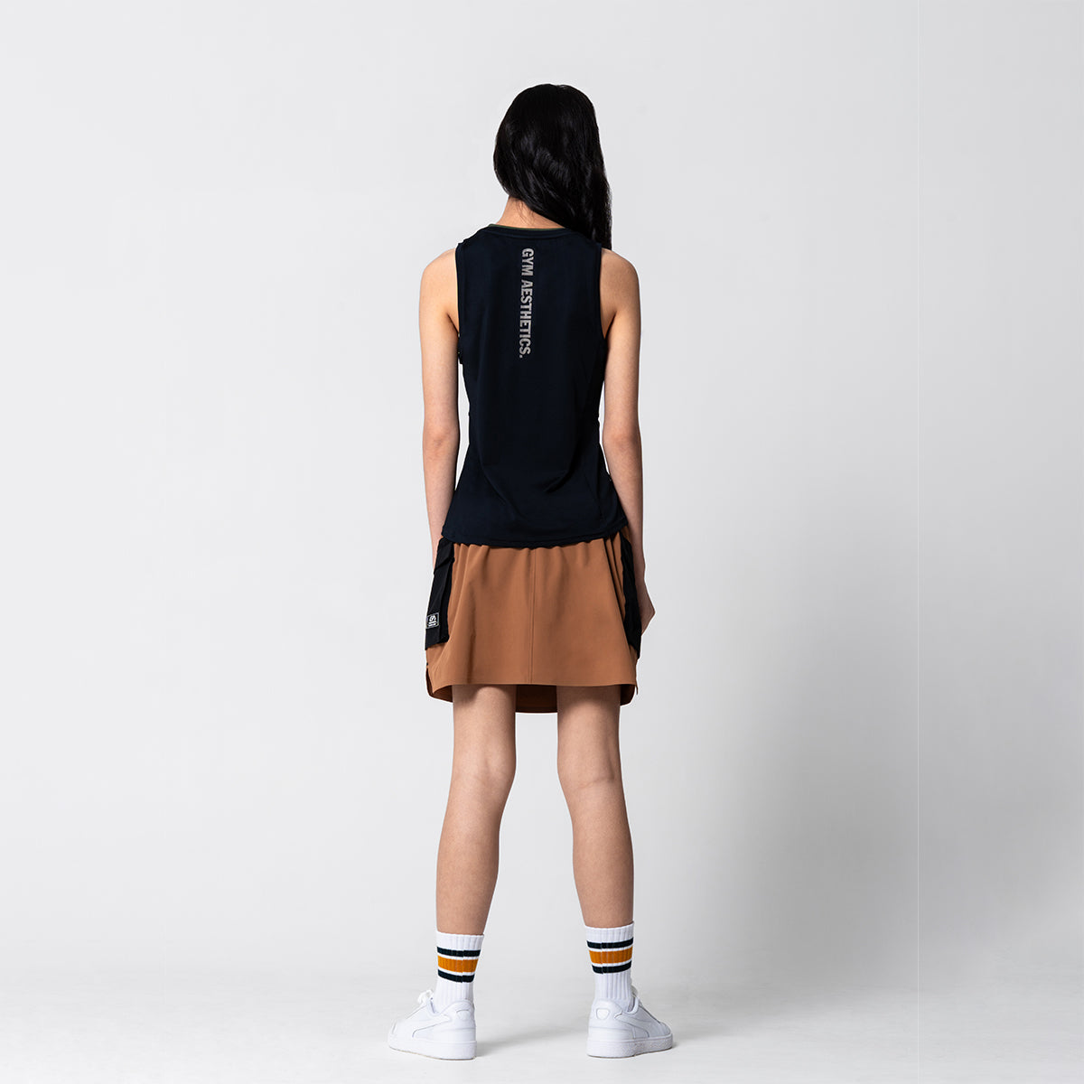 Image of 2in1 Color Block Activewear Cargo Skirt for Women