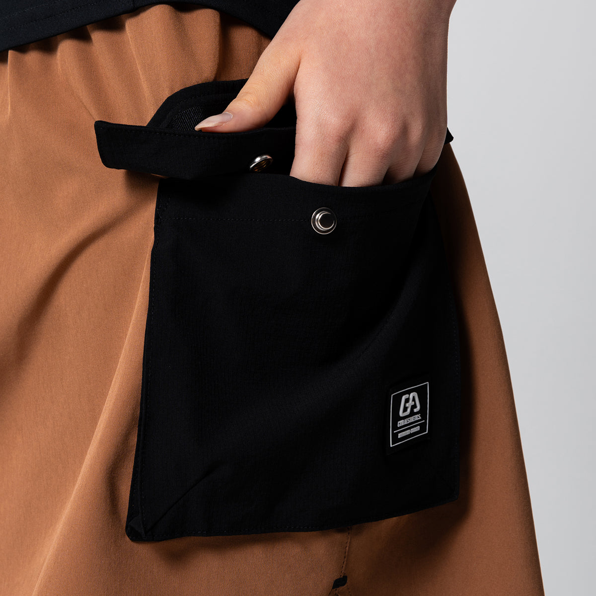 Image of 2in1 Color Block Activewear Cargo Skirt for Women