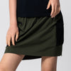 2in1 Color Block Activewear Cargo Skirt for Women