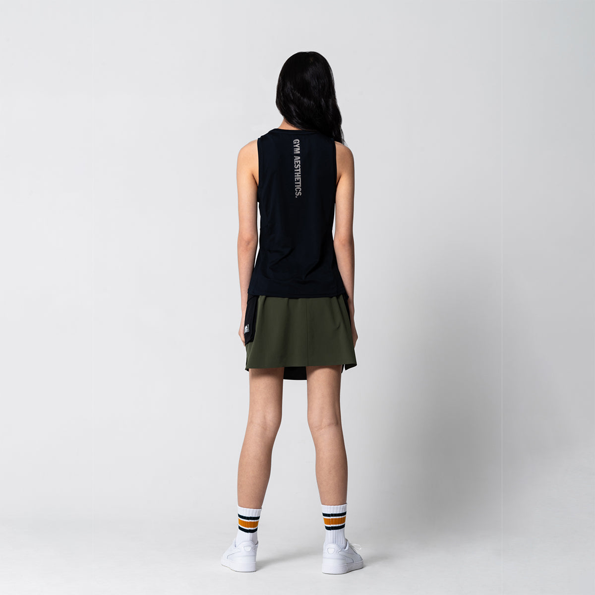Image of 2in1 Color Block Activewear Cargo Skirt for Women