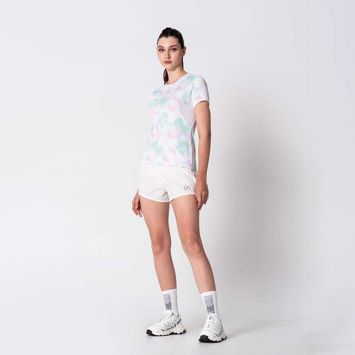 Image of GA Tech Activewear Pattern T Shirt for Women