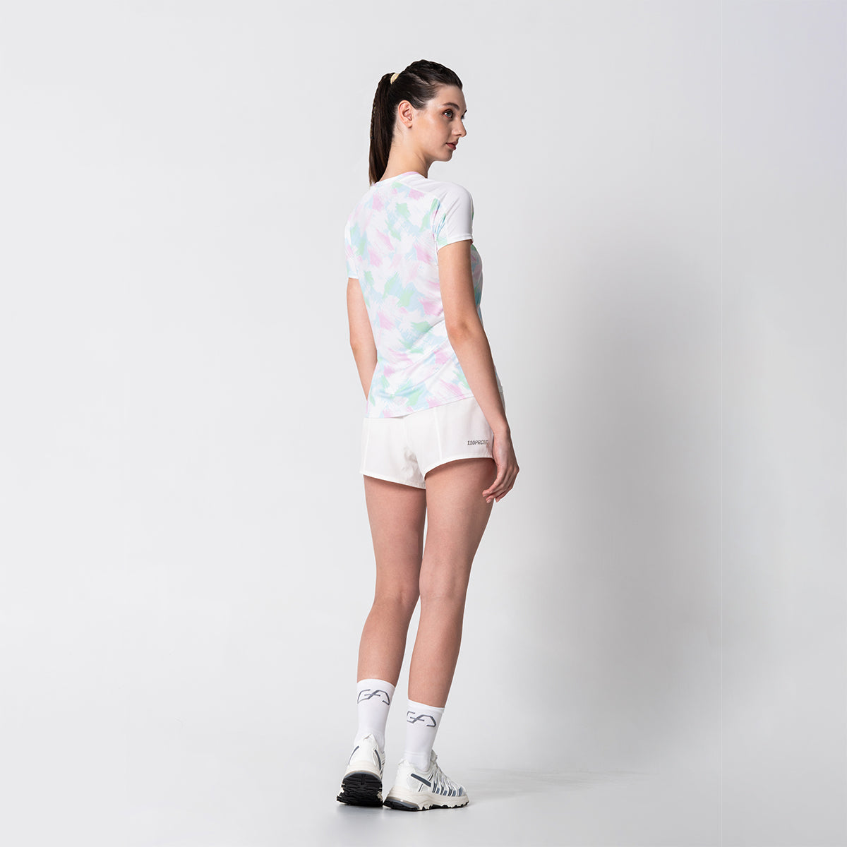 Image of GA Tech Activewear Pattern T Shirt for Women