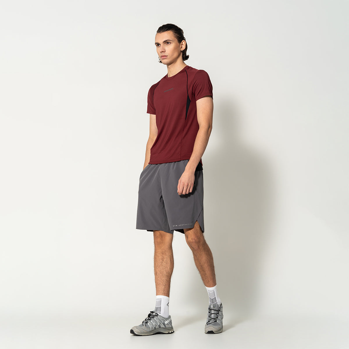 Image of GA Tech Activewear Performance Breathable Mesh Blocking T Shirt for Men