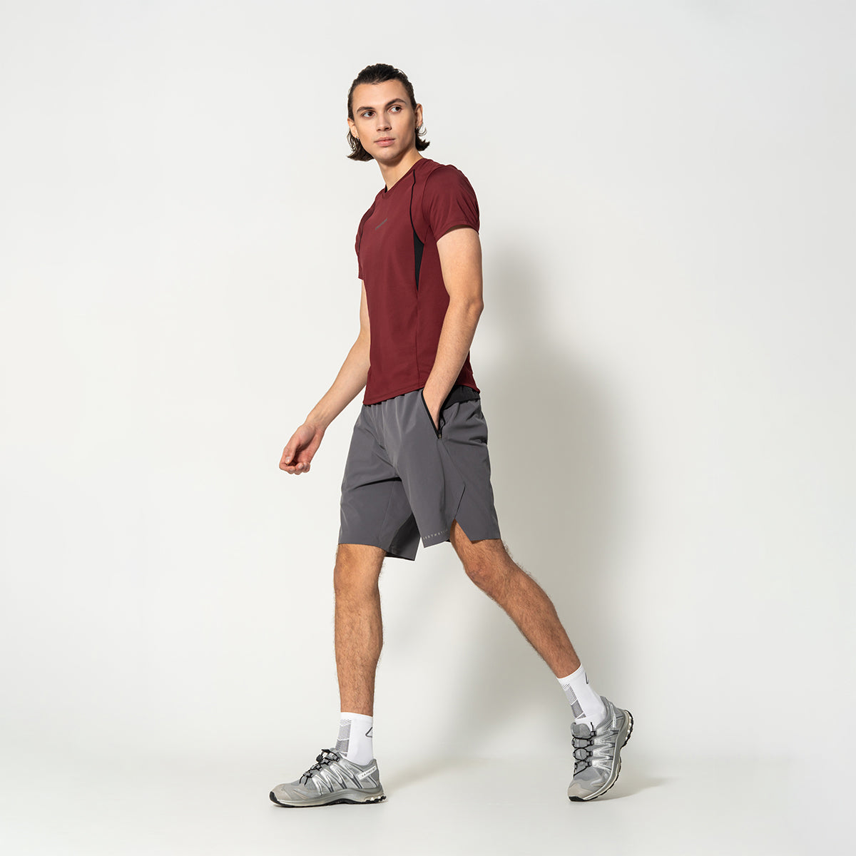 Image of GA Tech Activewear Performance Breathable Mesh Blocking T Shirt for Men