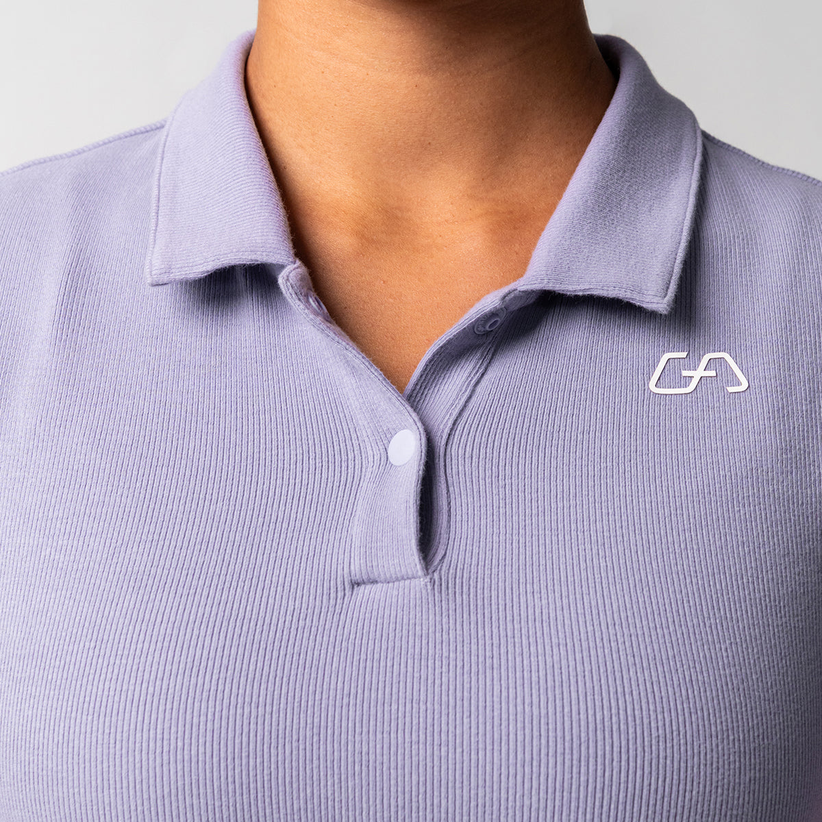 Image of Athleisure Cropped Polo for Women