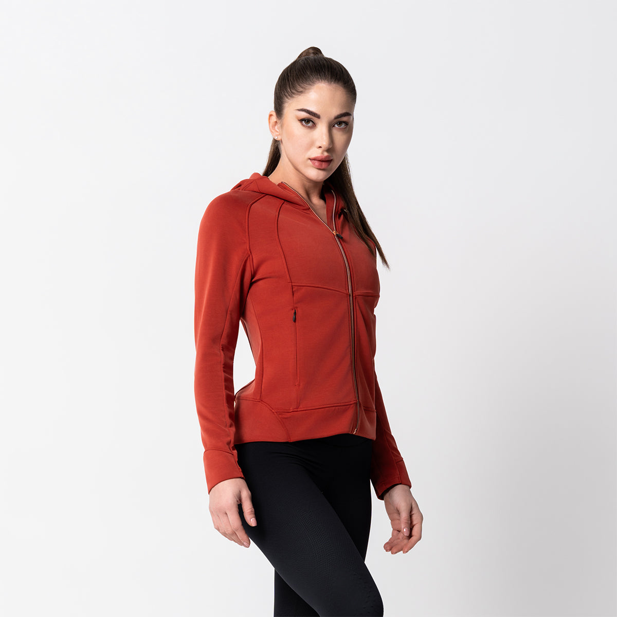 Image of Athleisure Fancy Logo Jacket for Women