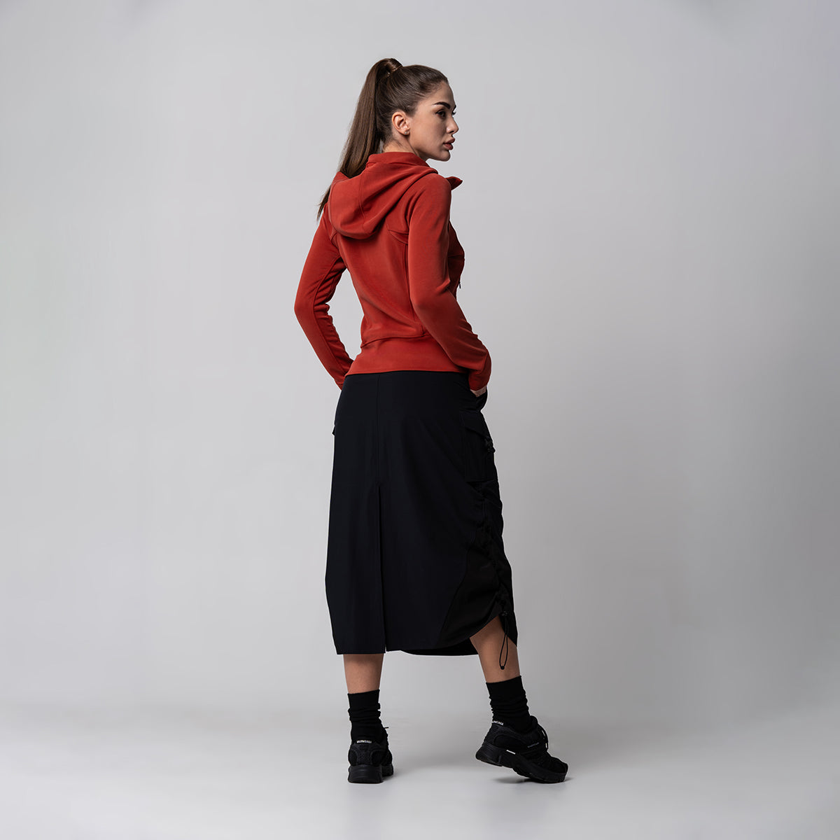 Image of Athleisure Fancy Logo Jacket for Women