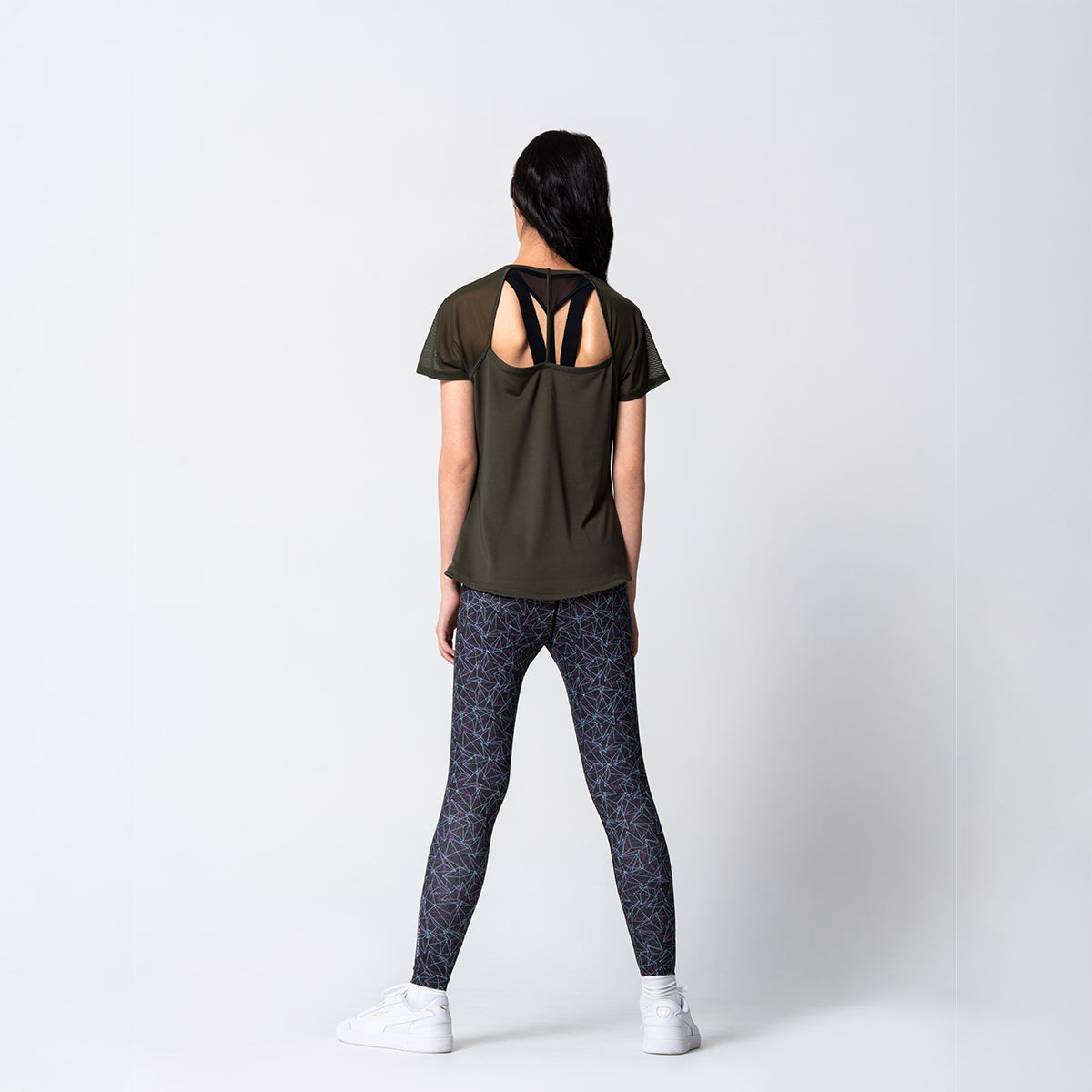 Image of Athleisure Workout Fashion T Shirt for Women
