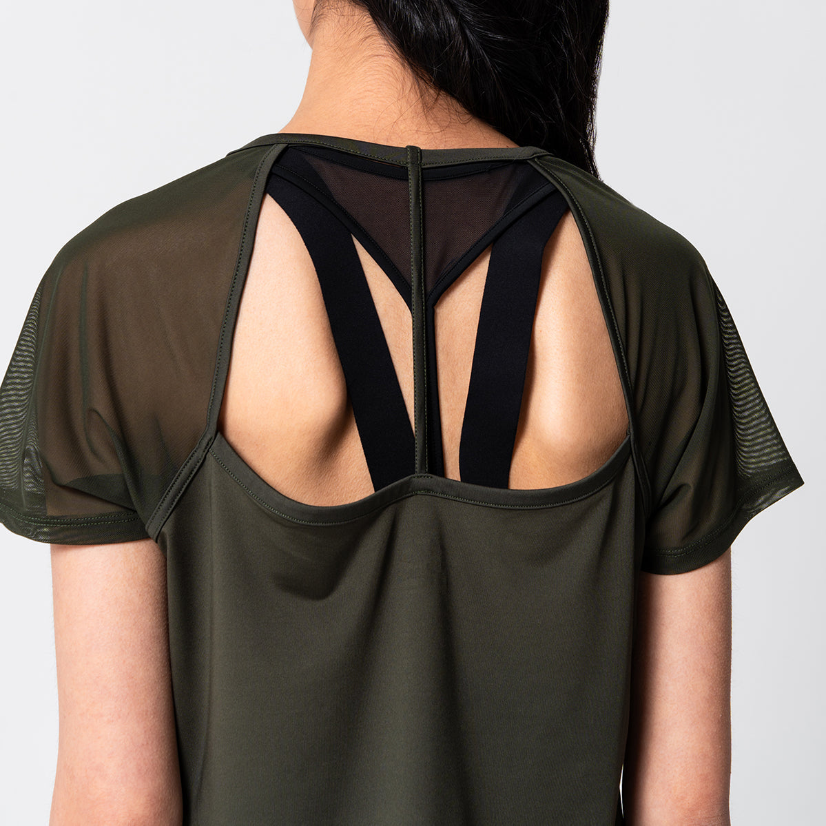 Image of Athleisure Workout Fashion T Shirt for Women