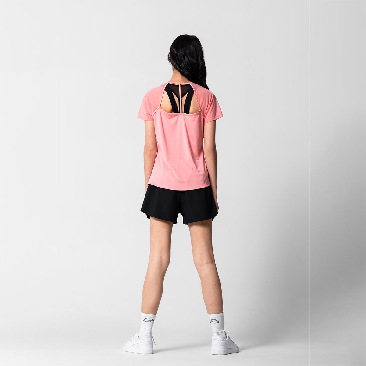 Image of Athleisure Workout Fashion T Shirt for Women