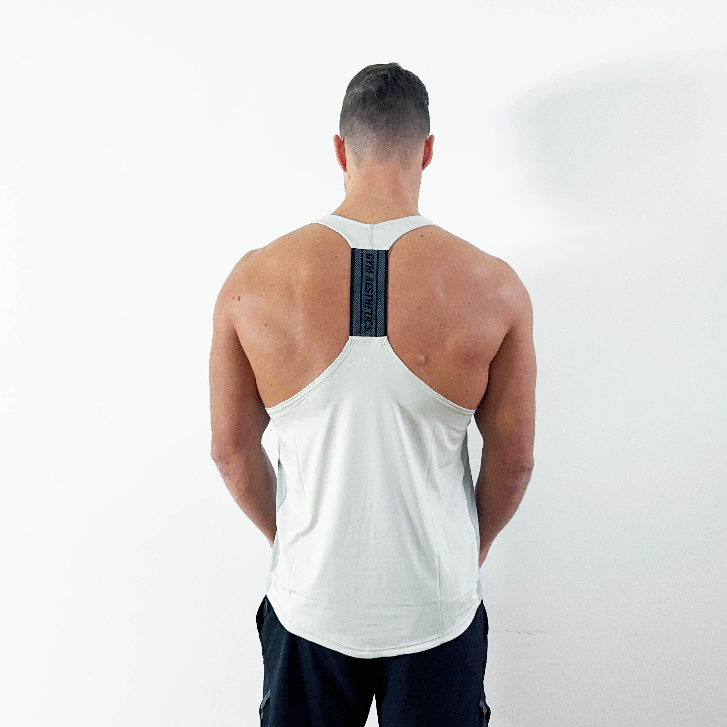 Image of GA Tech Body Builder Essential Stringer Y Back for Men