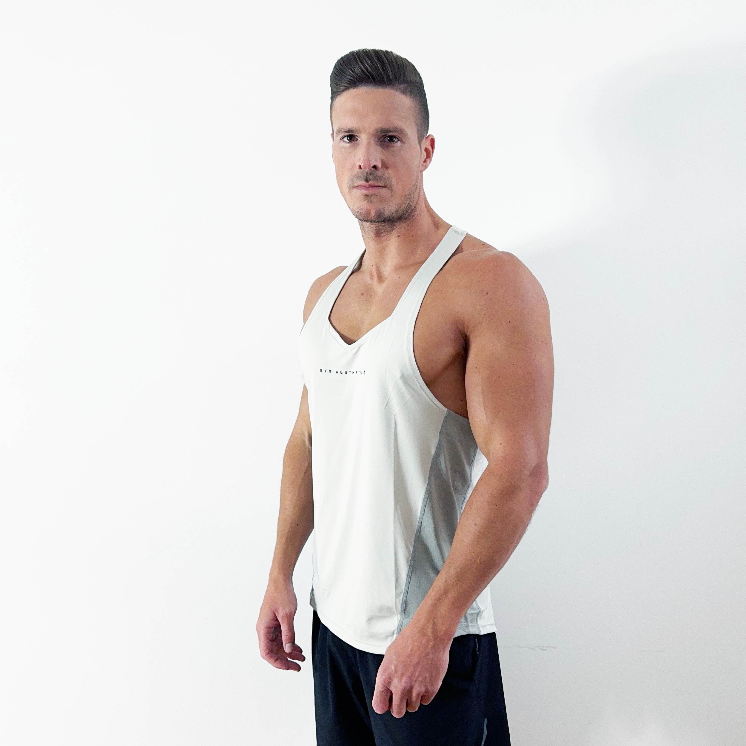 Image of GA Tech Body Builder Essential Stringer Y Back for Men