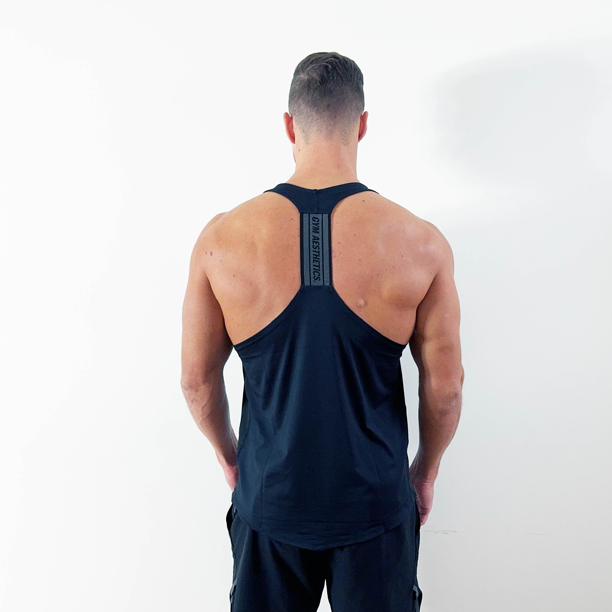 Image of GA Tech Body Builder Essential Stringer Y Back for Men