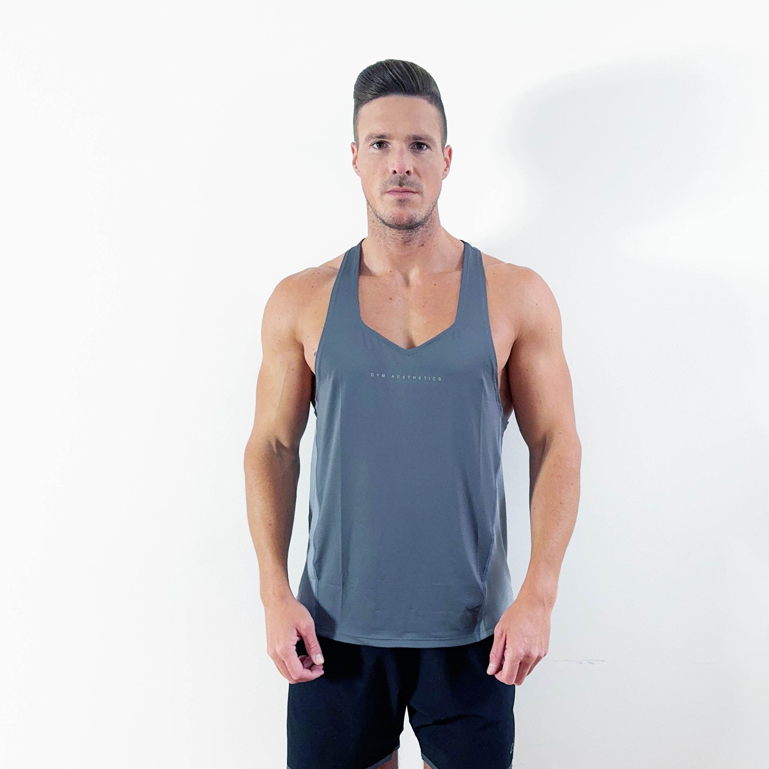 Image of GA Tech Body Builder Essential Stringer Y Back for Men