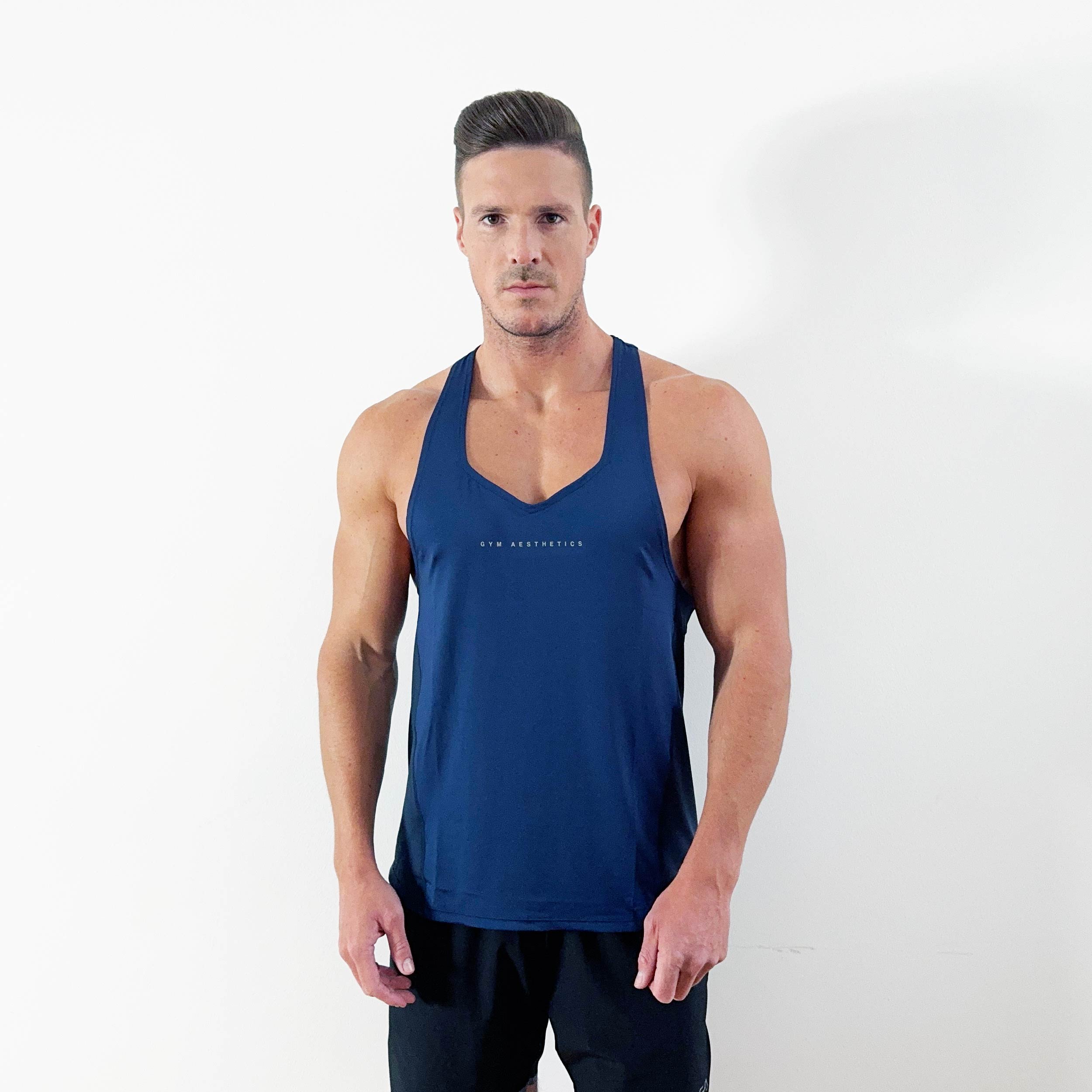 Image of GA Tech Body Builder Essential Stringer Y Back for Men