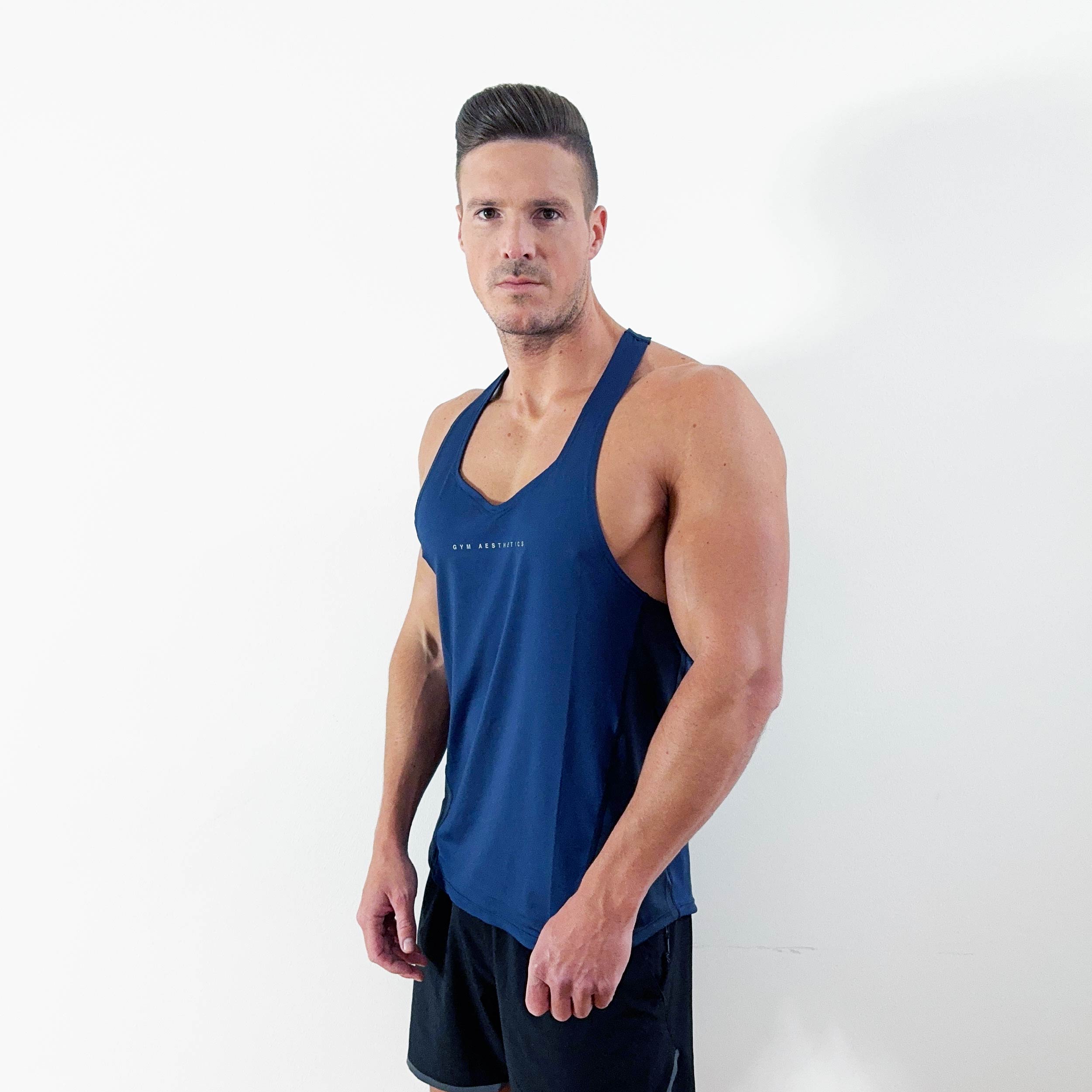 Image of GA Tech Body Builder Essential Stringer Y Back for Men