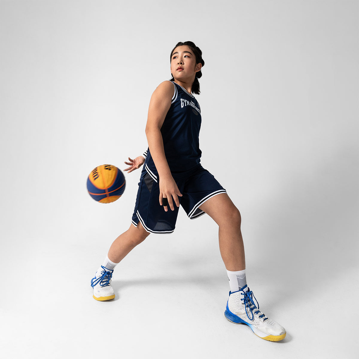 Image of Breathable Performance Basketball 9 Inch Shorts for Unisex for Junior