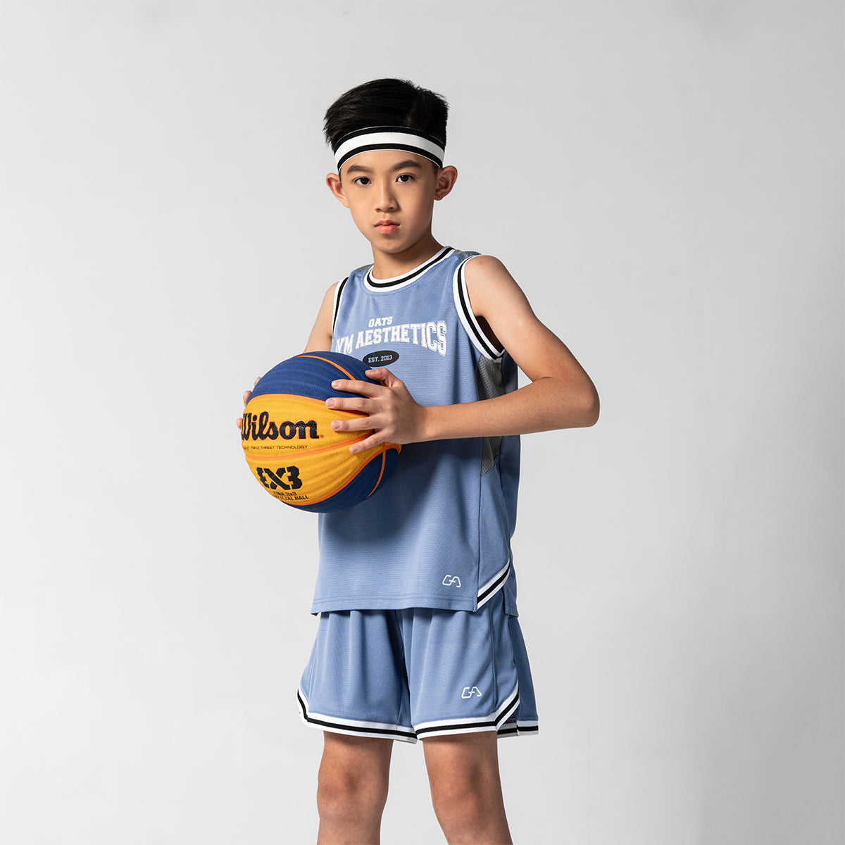 Image of Breathable Performance Basketball Vest for Unisex for Junior