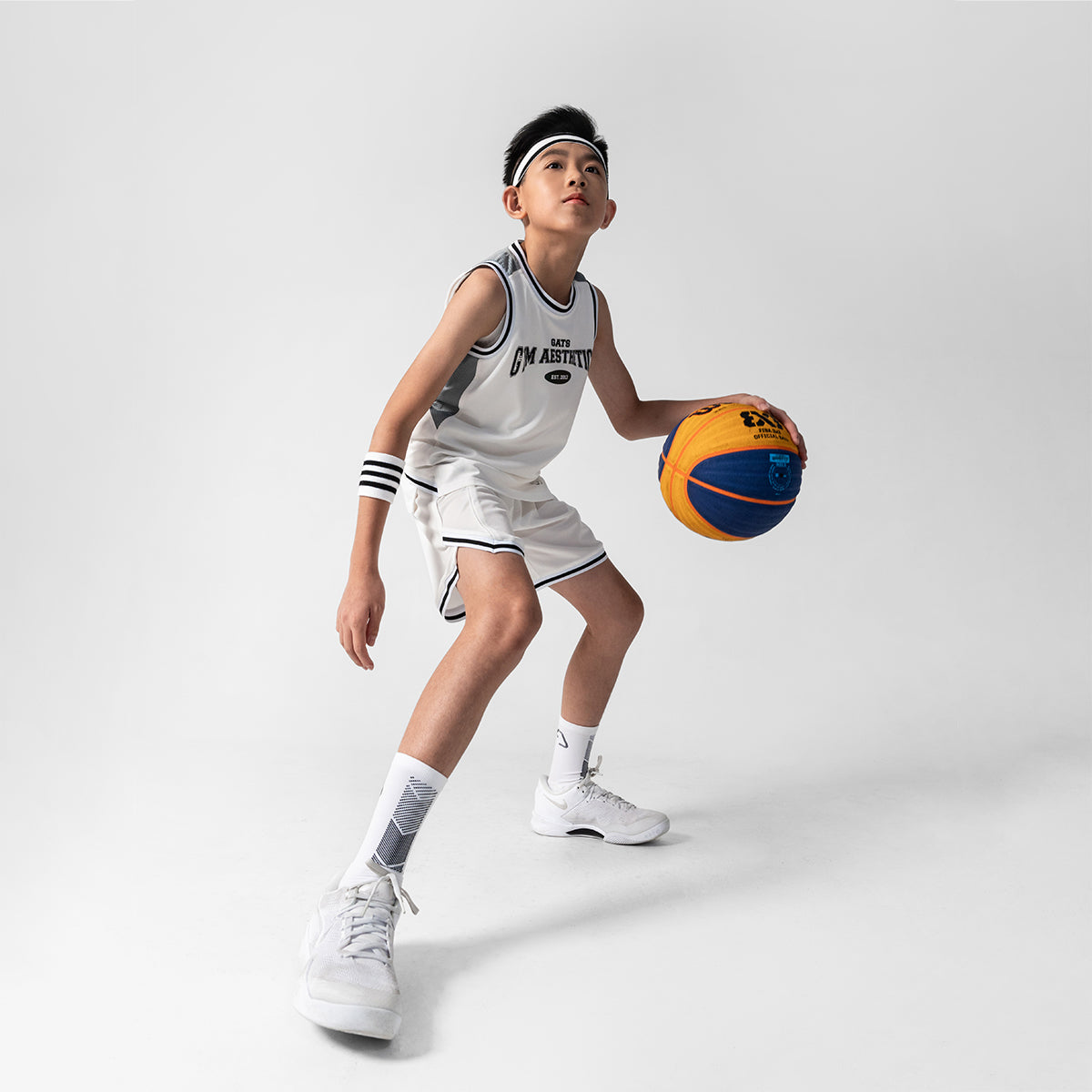 Image of Breathable Performance Basketball 9 Inch Shorts for Unisex for Junior