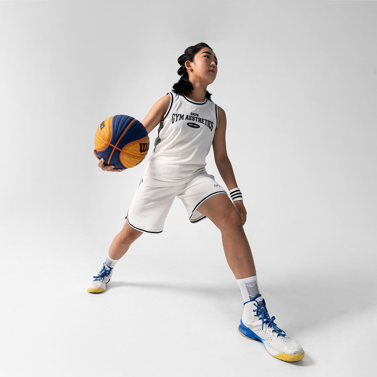 Image of Breathable Performance Basketball 9 Inch Shorts for Unisex for Junior