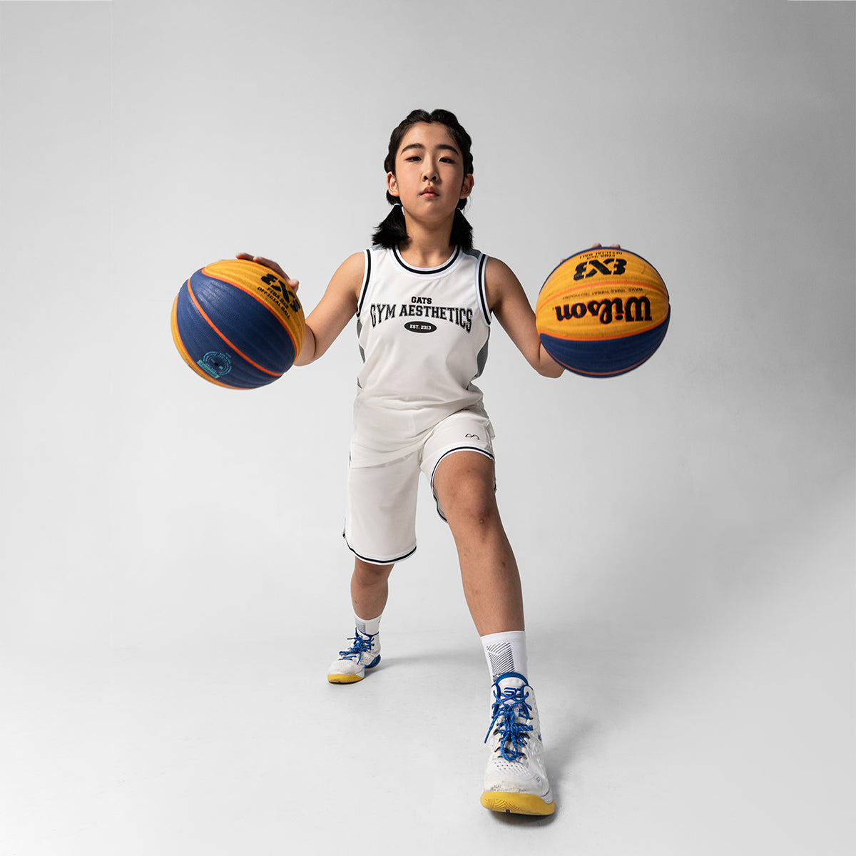 Image of Breathable Performance Basketball 9 Inch Shorts for Unisex for Junior