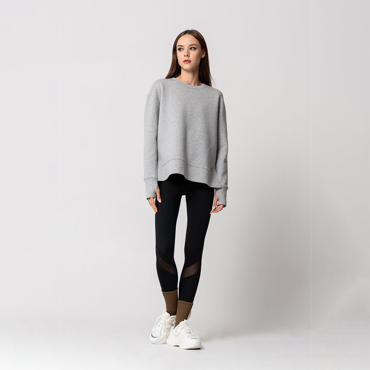 Image of Elongated Everyday Wears Sweatshirt for Women