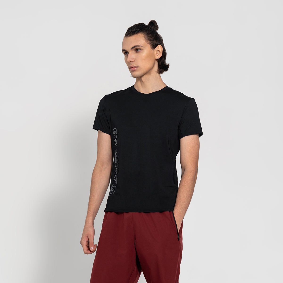 Image of GA Tech Ergonomics Activewear Performance Breathable Mesh Blocking T Shirt for Men