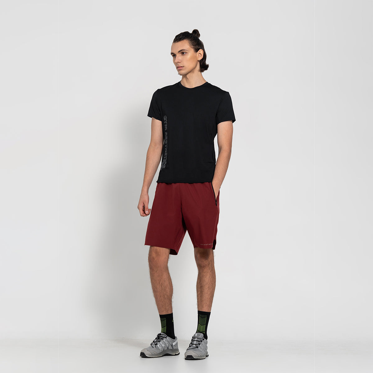 Image of GA Tech Ergonomics Activewear Performance Breathable Mesh Blocking T Shirt for Men