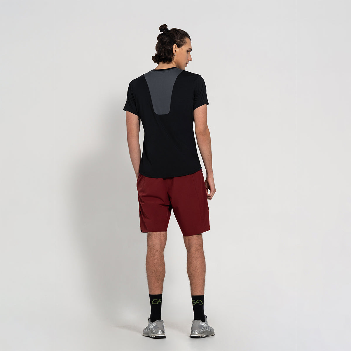 Image of GA Tech Ergonomics Activewear Performance Breathable Mesh Blocking T Shirt for Men