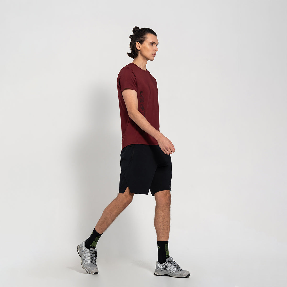 Image of GA Tech Ergonomics Activewear Performance Breathable Mesh Blocking T Shirt for Men