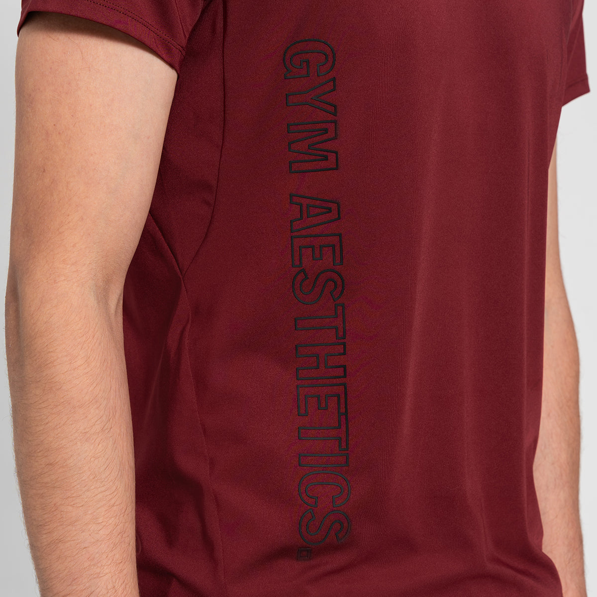 Image of GA Tech Ergonomics Activewear Performance Breathable Mesh Blocking T Shirt for Men