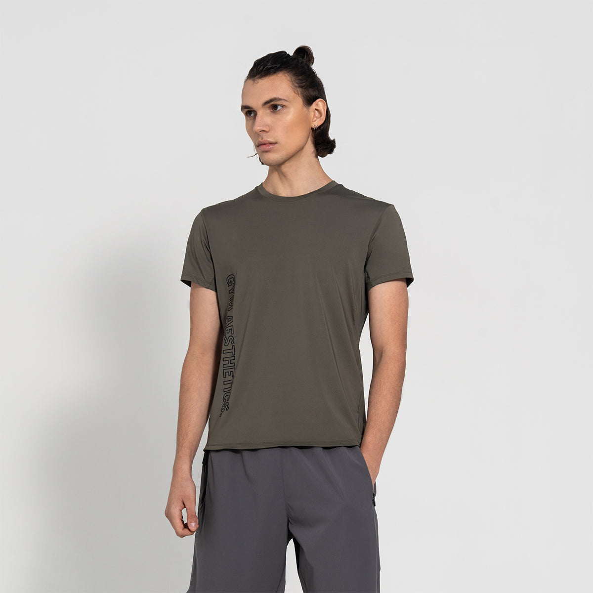 Image of GA Tech Ergonomics Activewear Performance Breathable Mesh Blocking T Shirt for Men