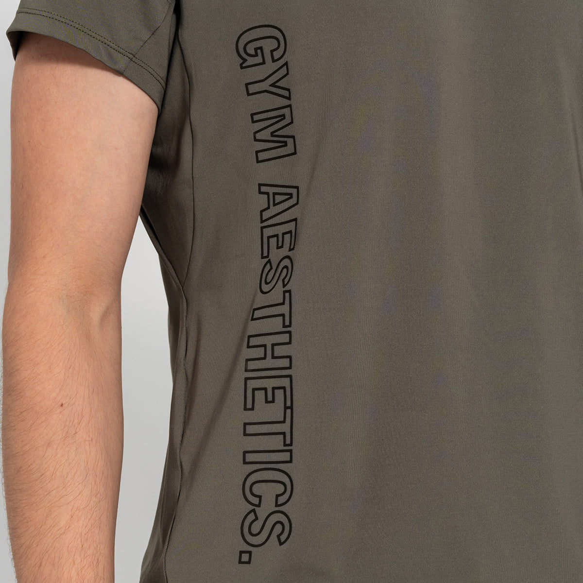 Image of GA Tech Ergonomics Activewear Performance Breathable Mesh Blocking T Shirt for Men